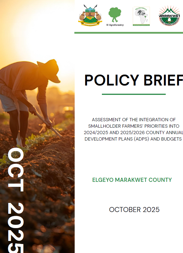 ELGEYO MARAKWET COUNTY POLICY BRIEF