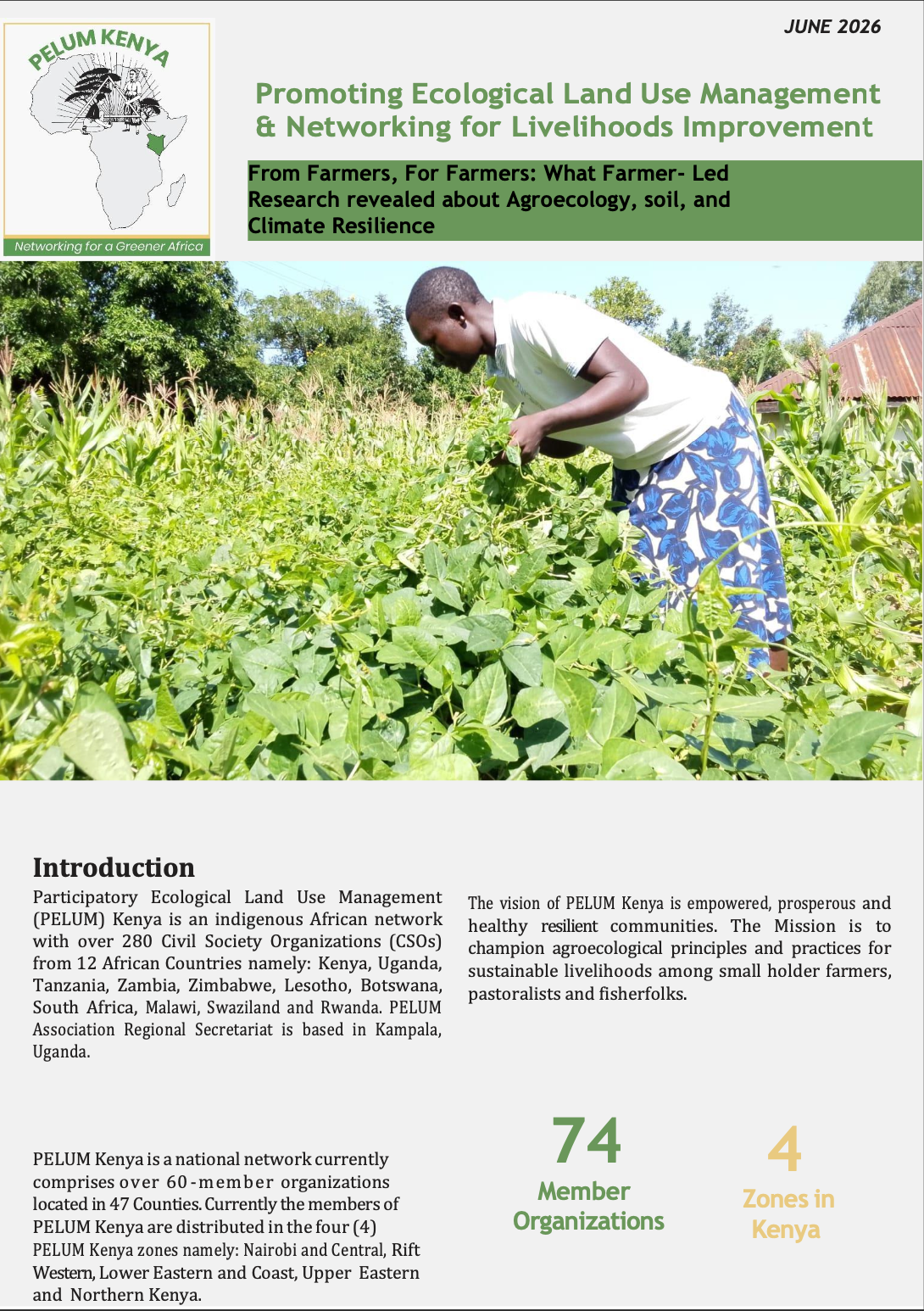 Farmer-Led Research Networks (FRN) by PELUM Kenya, CREPP and REFSO